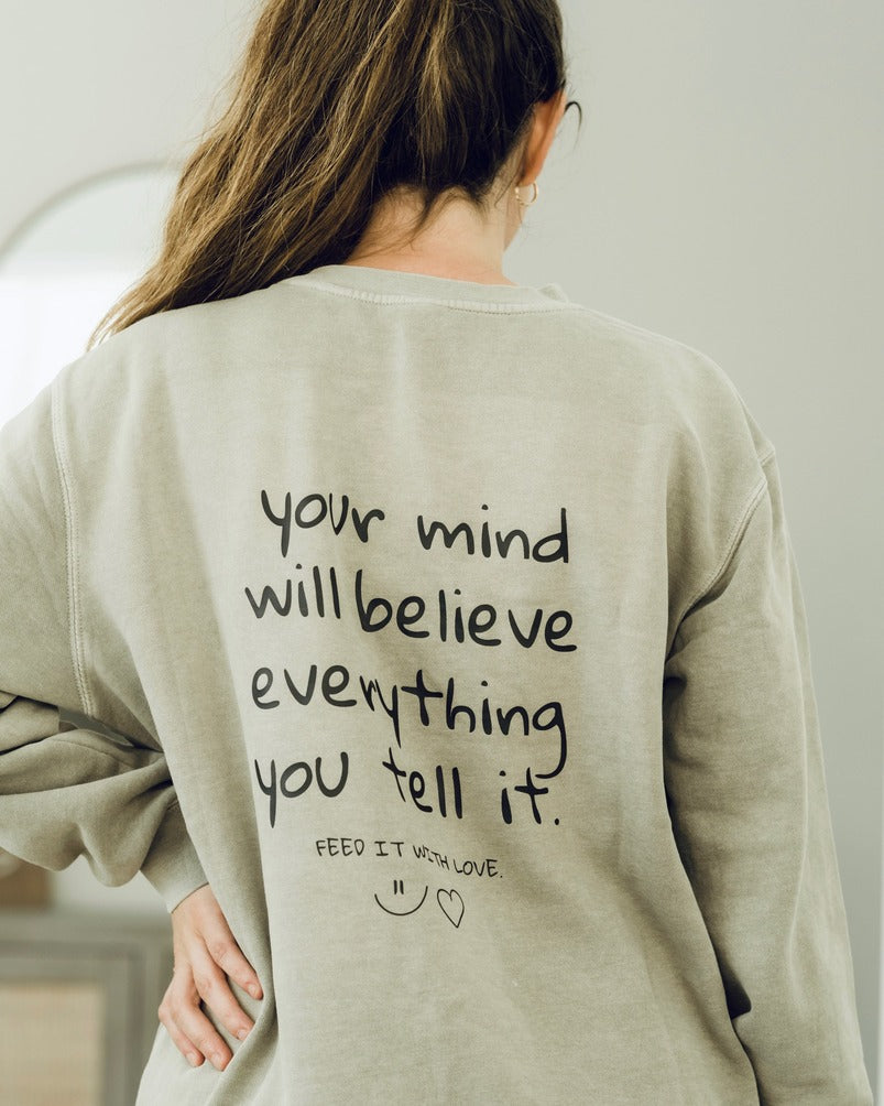 Feed It With Love Crewneck