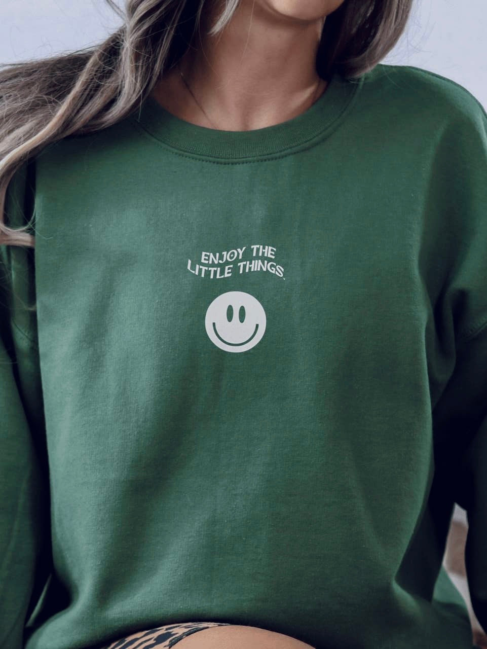 Enjoy The Little Things Crewneck