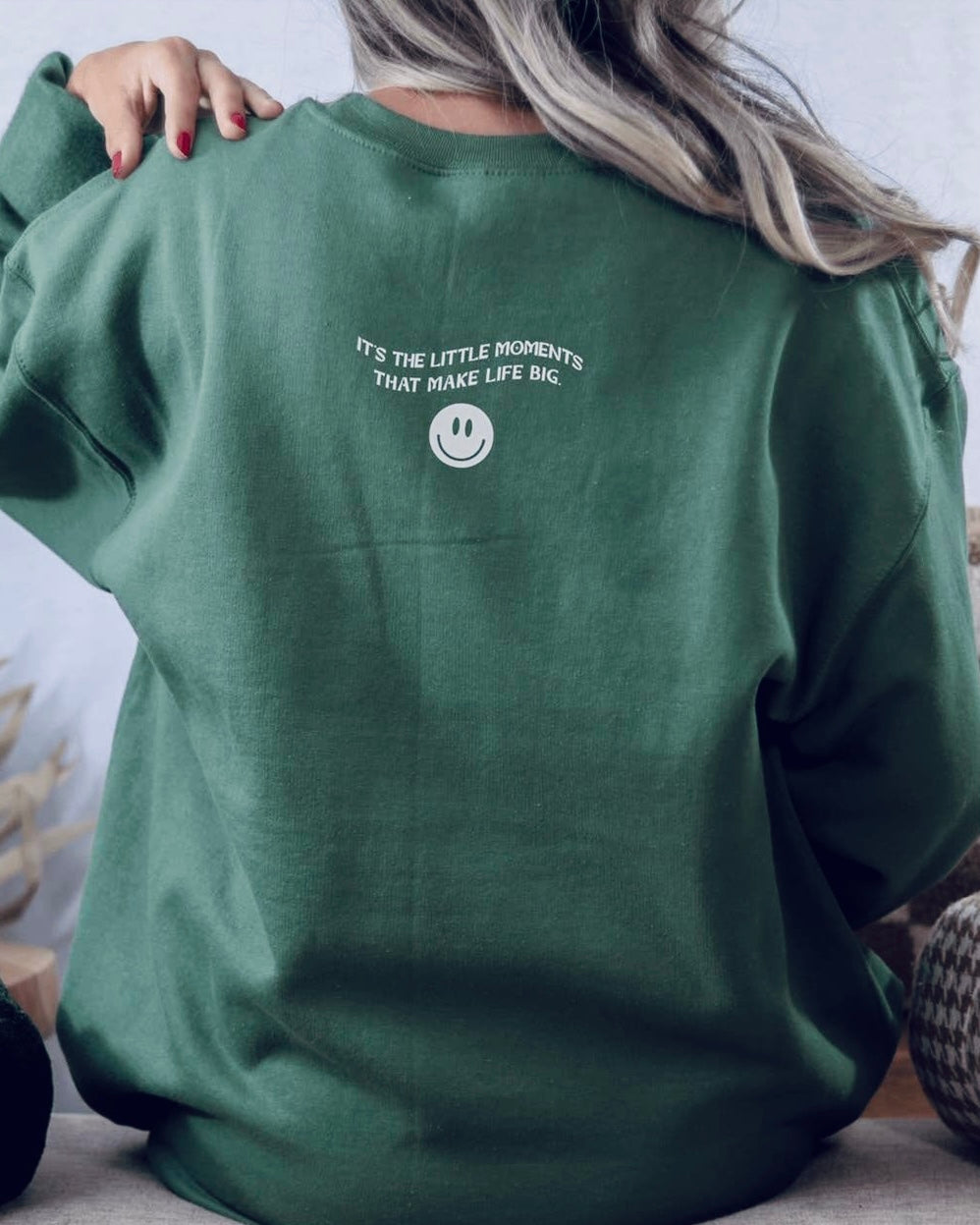 Enjoy The Little Things Crewneck