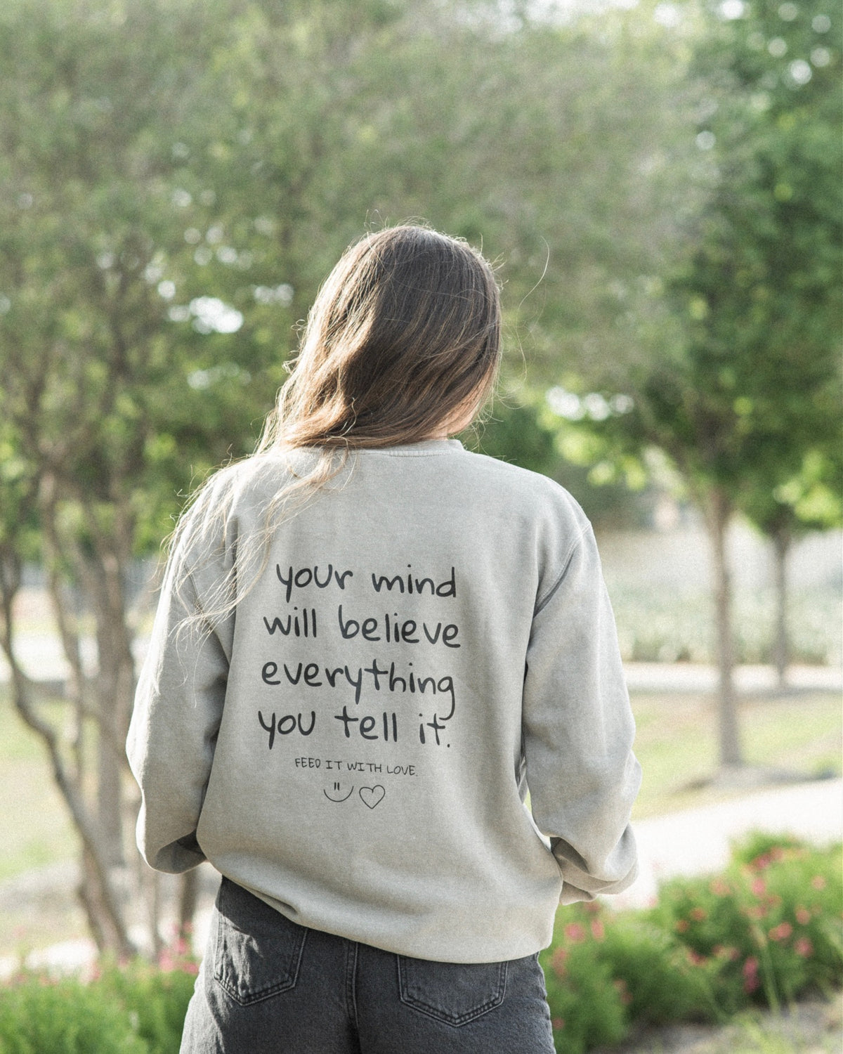 Feed It With Love Crewneck