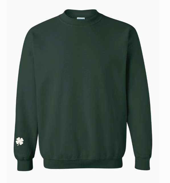 Lucky Shamrock Crewneck Sweatshirt
