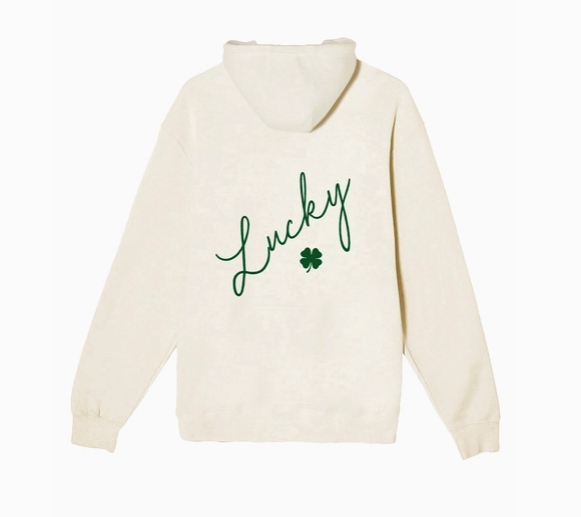 Lucky Shamrock Hooded Sweatshirt