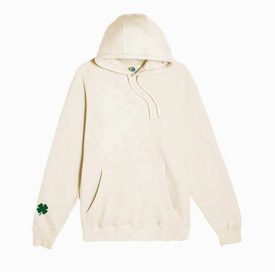 Lucky Shamrock Hooded Sweatshirt