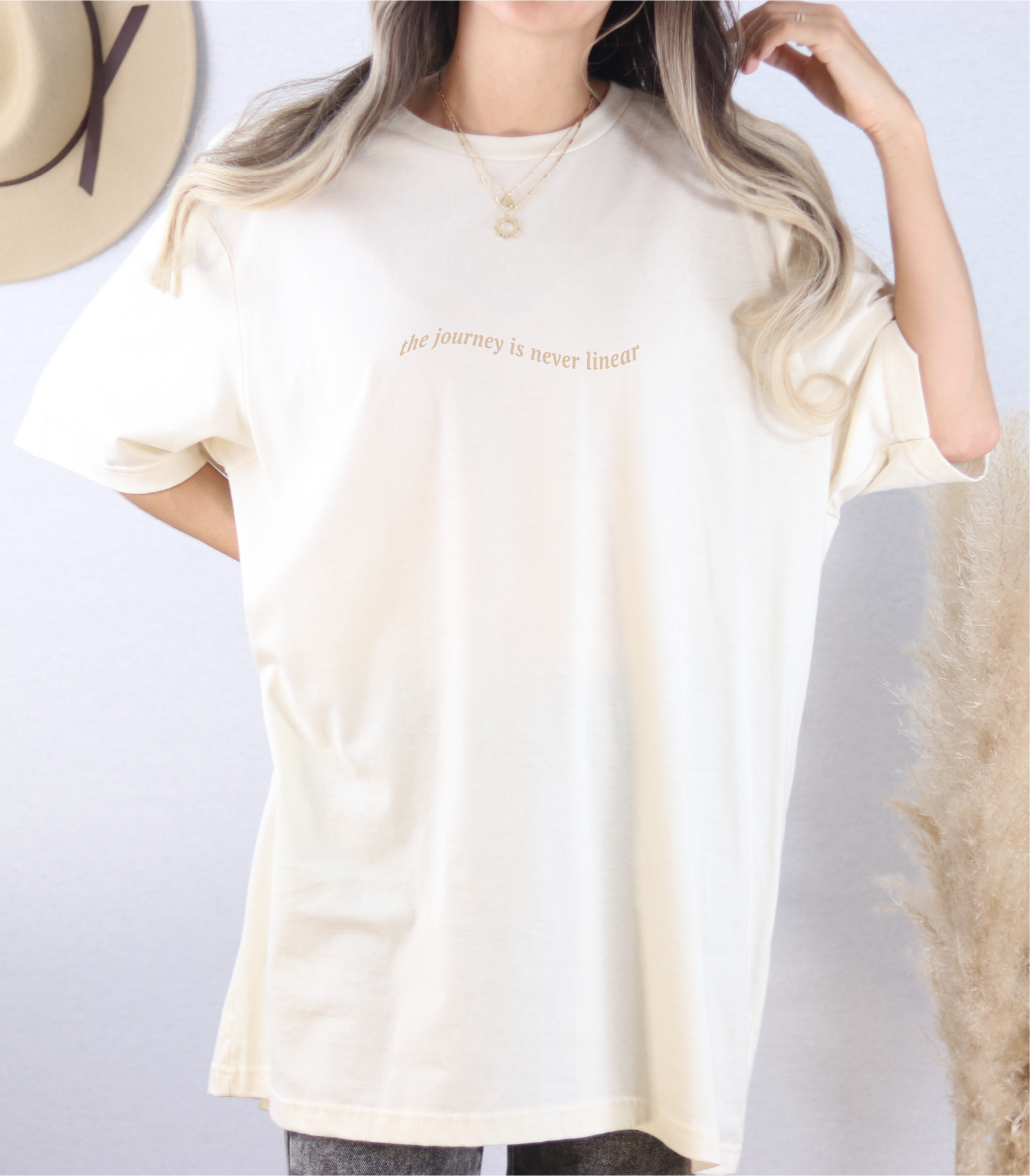 The Journey Is Never Linear Tee