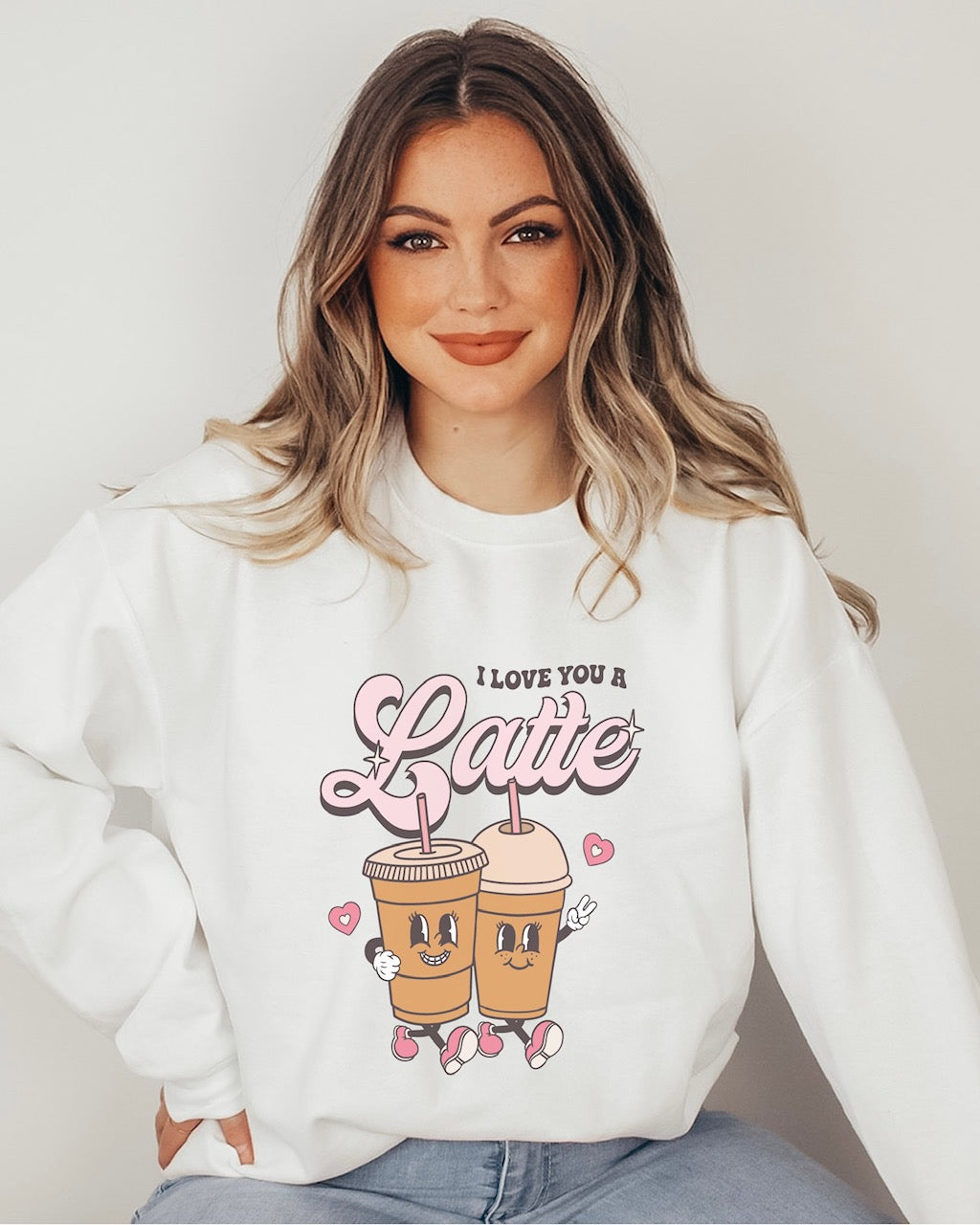 I Love You A Latte Crewneck