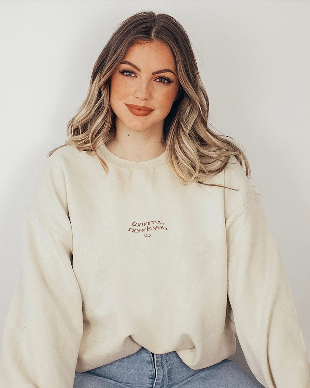 Tomorrow Needs You Crewneck