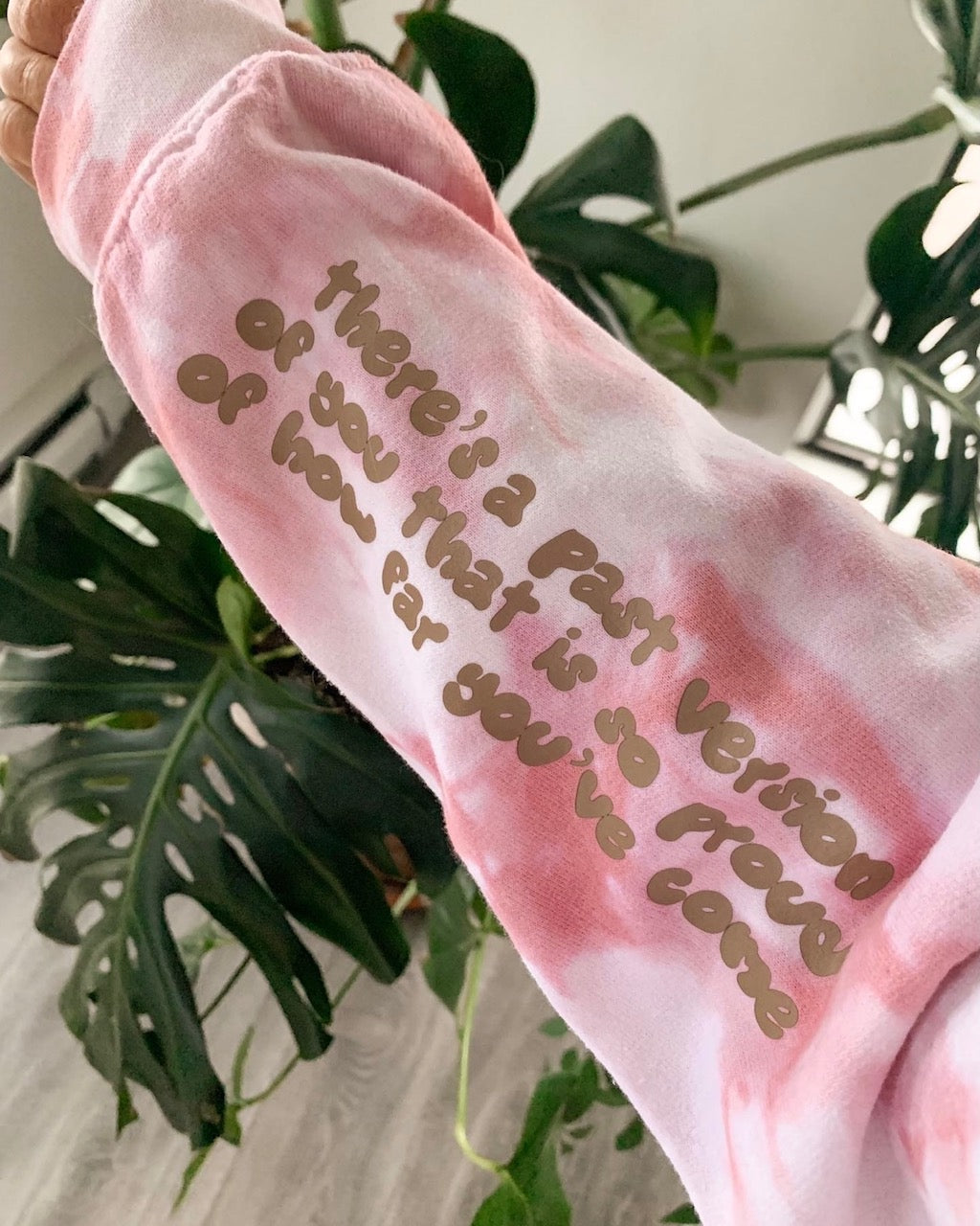 Proud of You Tie-Dye Crewneck