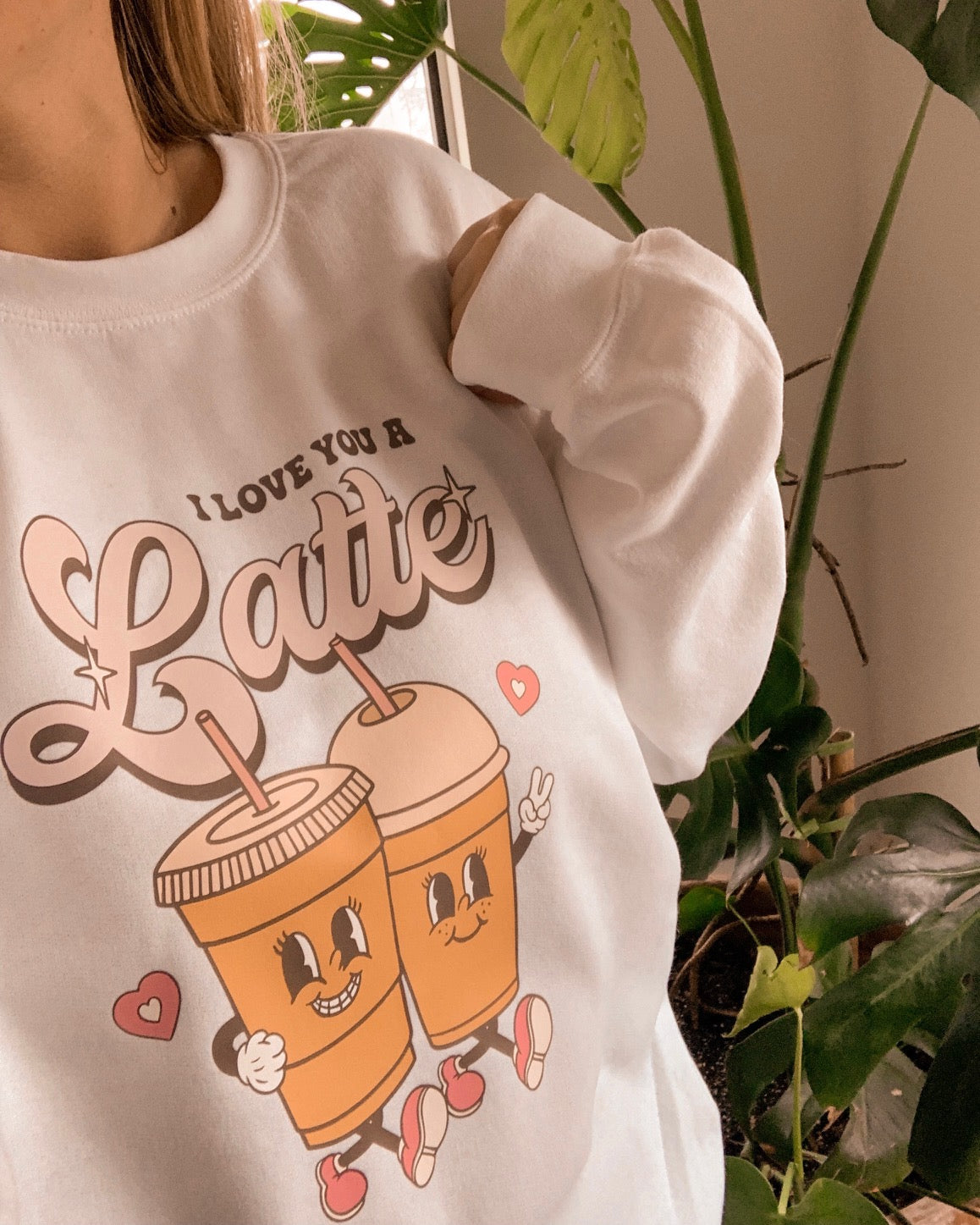 I Love You A Latte Crewneck