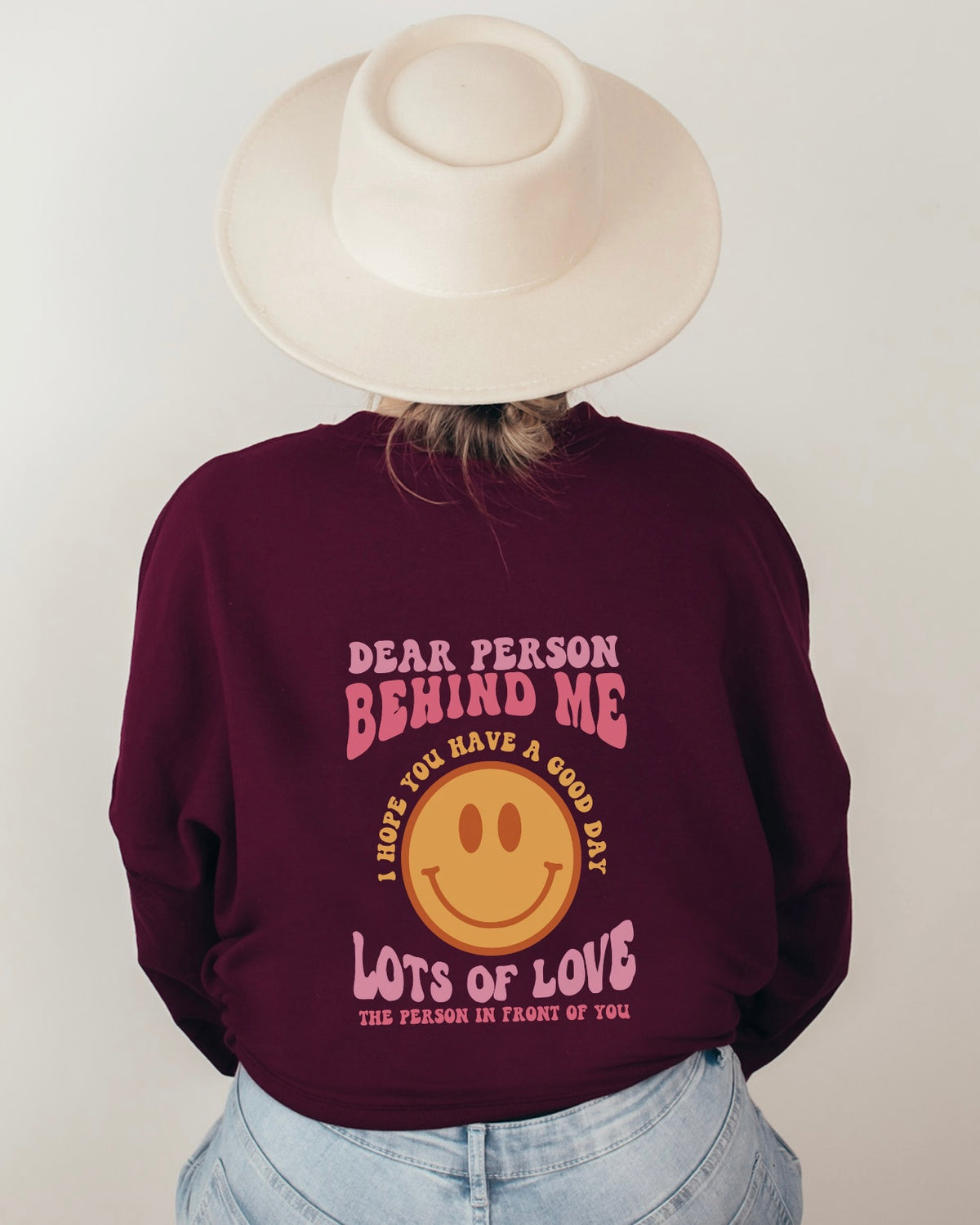 Dear Person Behind Me Crewneck